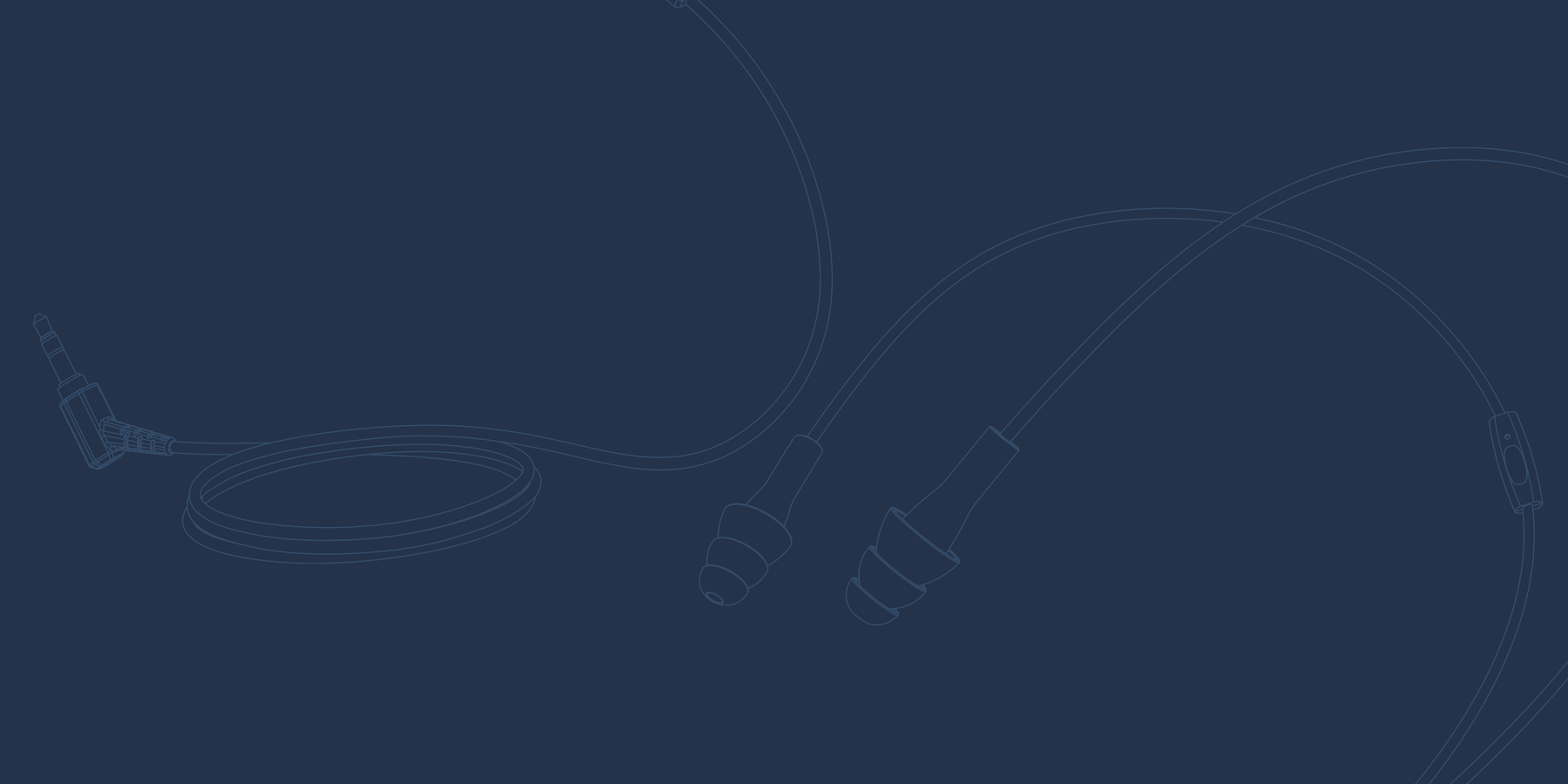 Wired Earplug Earbuds Elgin® USA