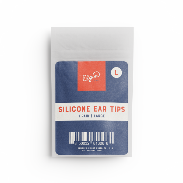 Elgin Silicone Replacement Ear Tips