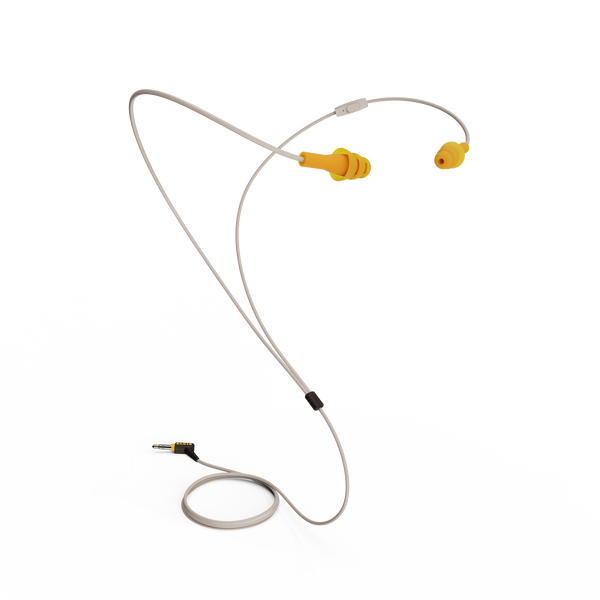 Ruckus+ Earplug Headphones with Mic - Hearing Protection | Elgin USA