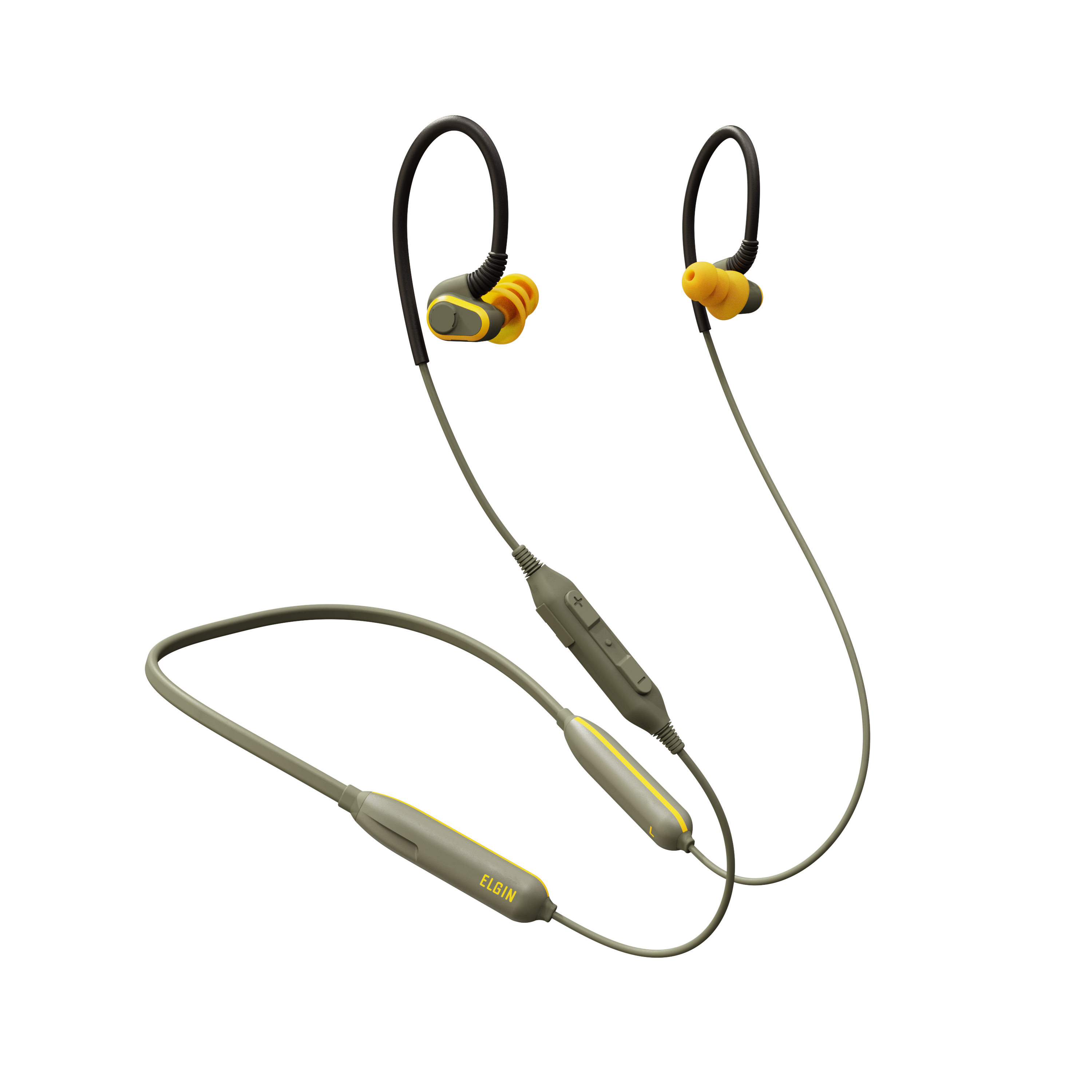 Rumble OSHA Certified Noise-Isolating Bluetooth Earbuds Elgin USA