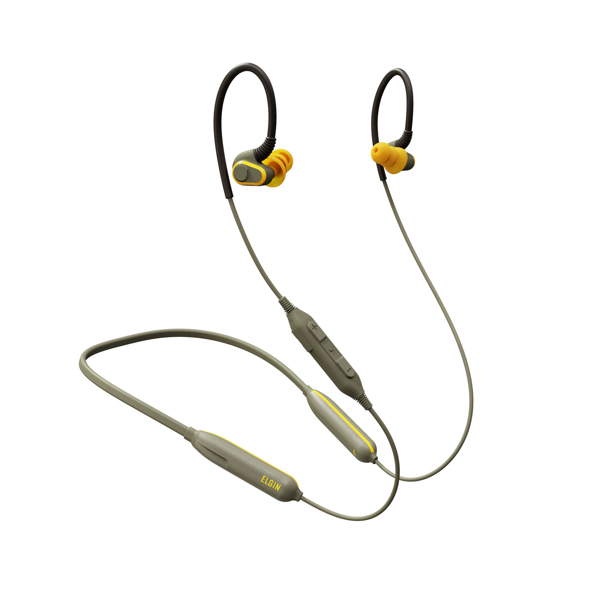 Elgin Ear Rumble - OSHA Certified Noise-Isolating Bluetooth Earbuds | Elgin USA