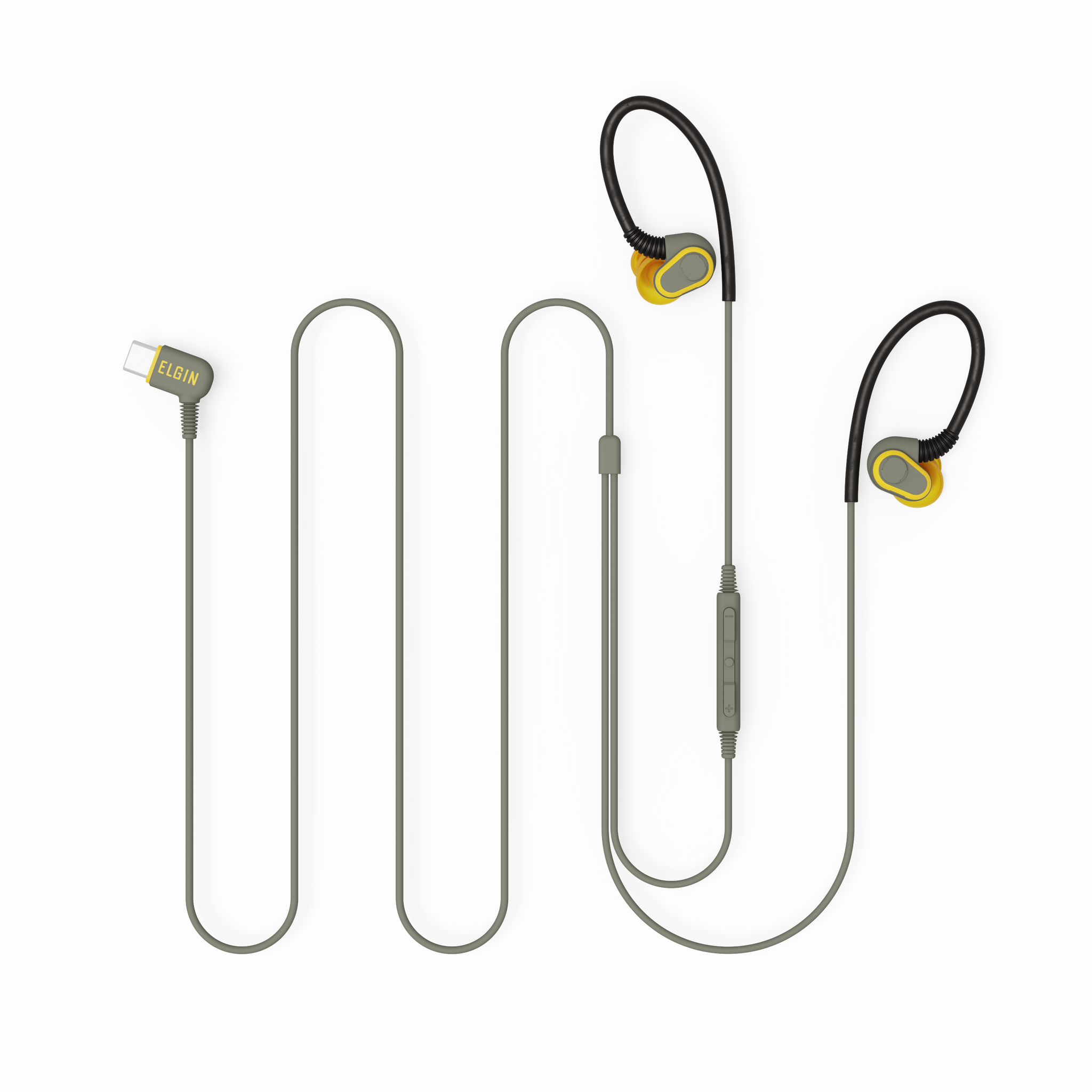 Elgin Ear Rumble Wired - OSHA Certified Noise-Isolating Earbuds | Elgin USA
