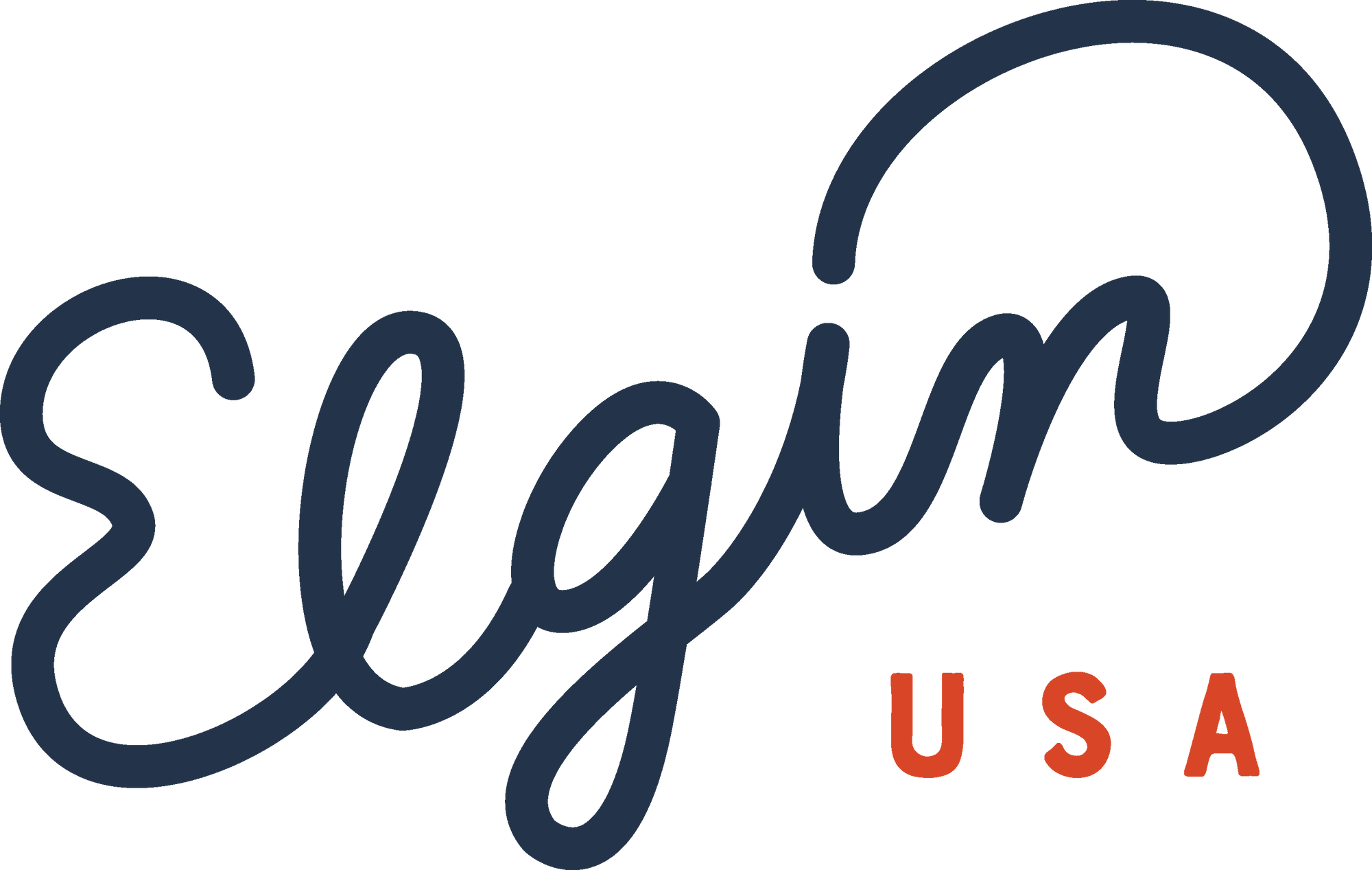 Elgin Script Logo