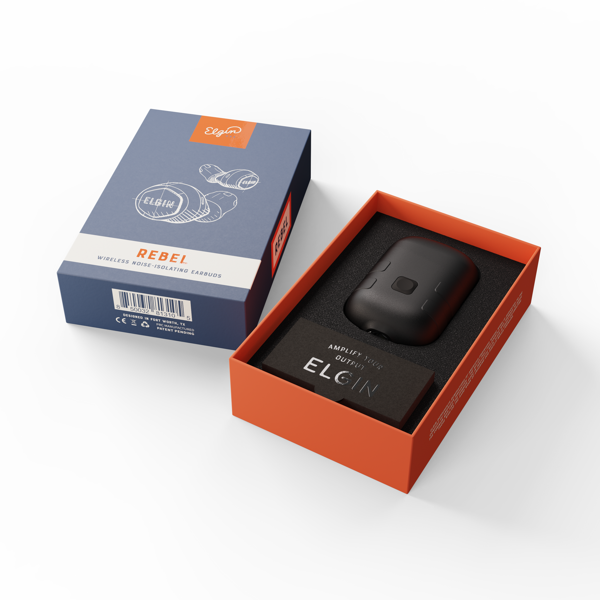 Elgin Ear Elgin Rebel True Wireless Bluetooth Earbuds