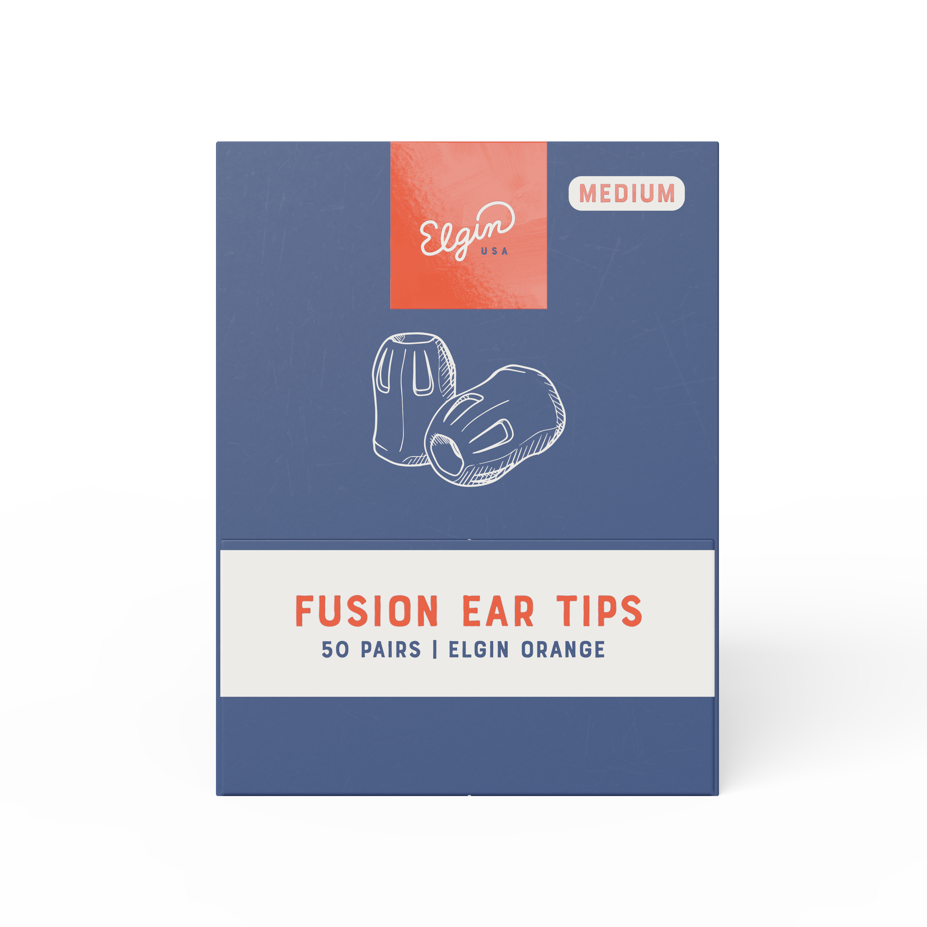 Fusion Replacement Ear Tips - Bulk Pack Elgin® USA