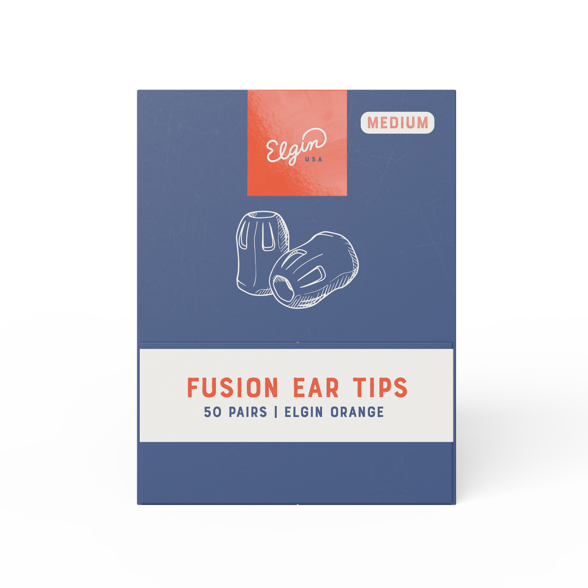 Fusion Replacement Ear Tips - Bulk Pack Elgin® USA