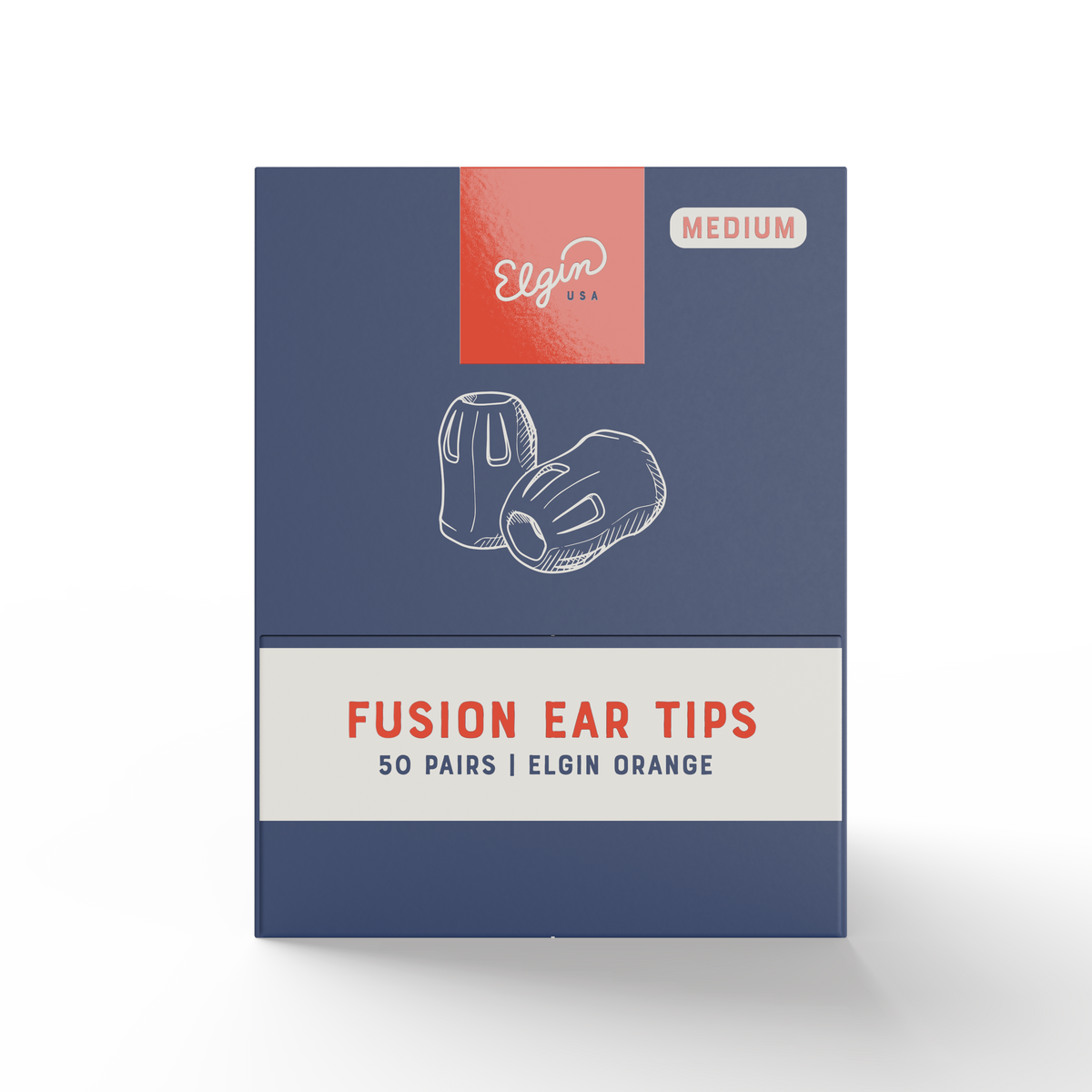 Fusion Replacement Ear Tips - Bulk Pack Elgin® USA