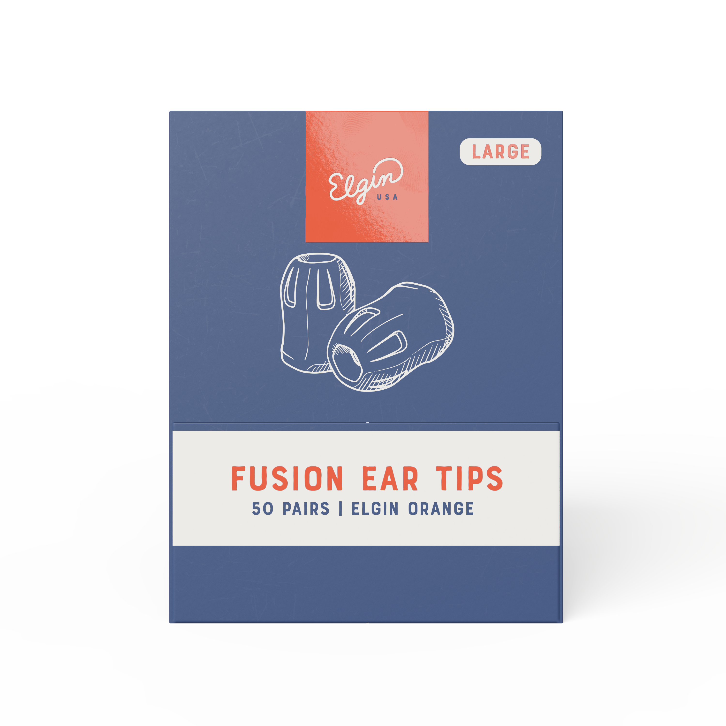 Fusion Replacement Ear Tips - Bulk Pack Elgin® USA