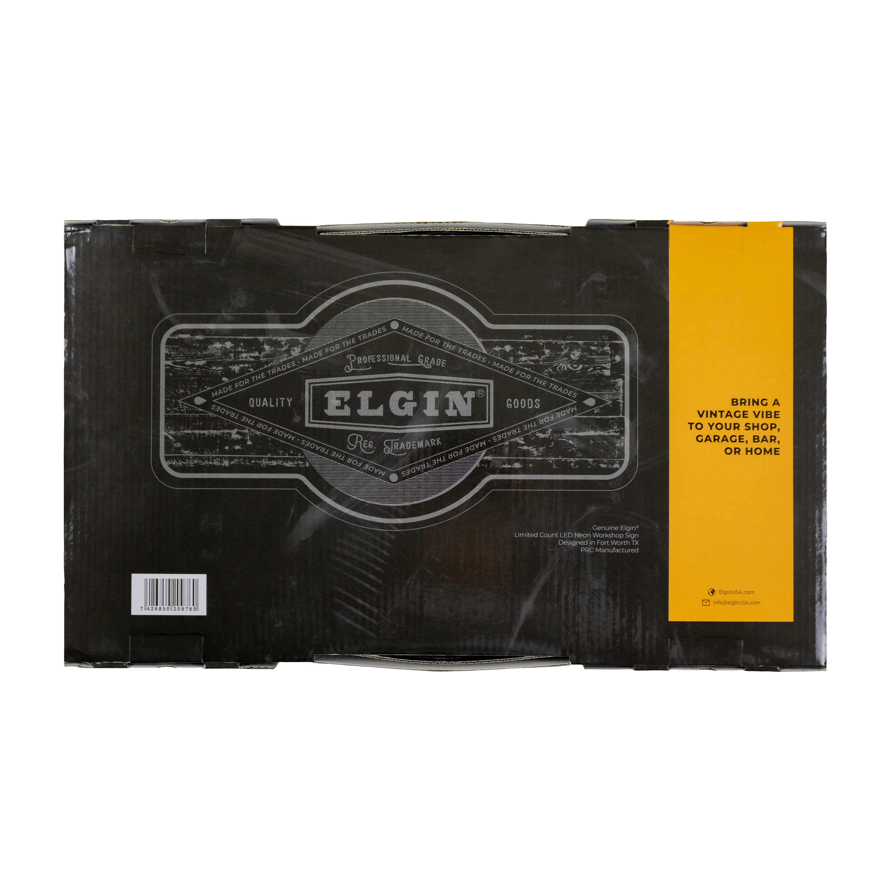 Elgin LED Neon Workshop Sign | Elgin USA