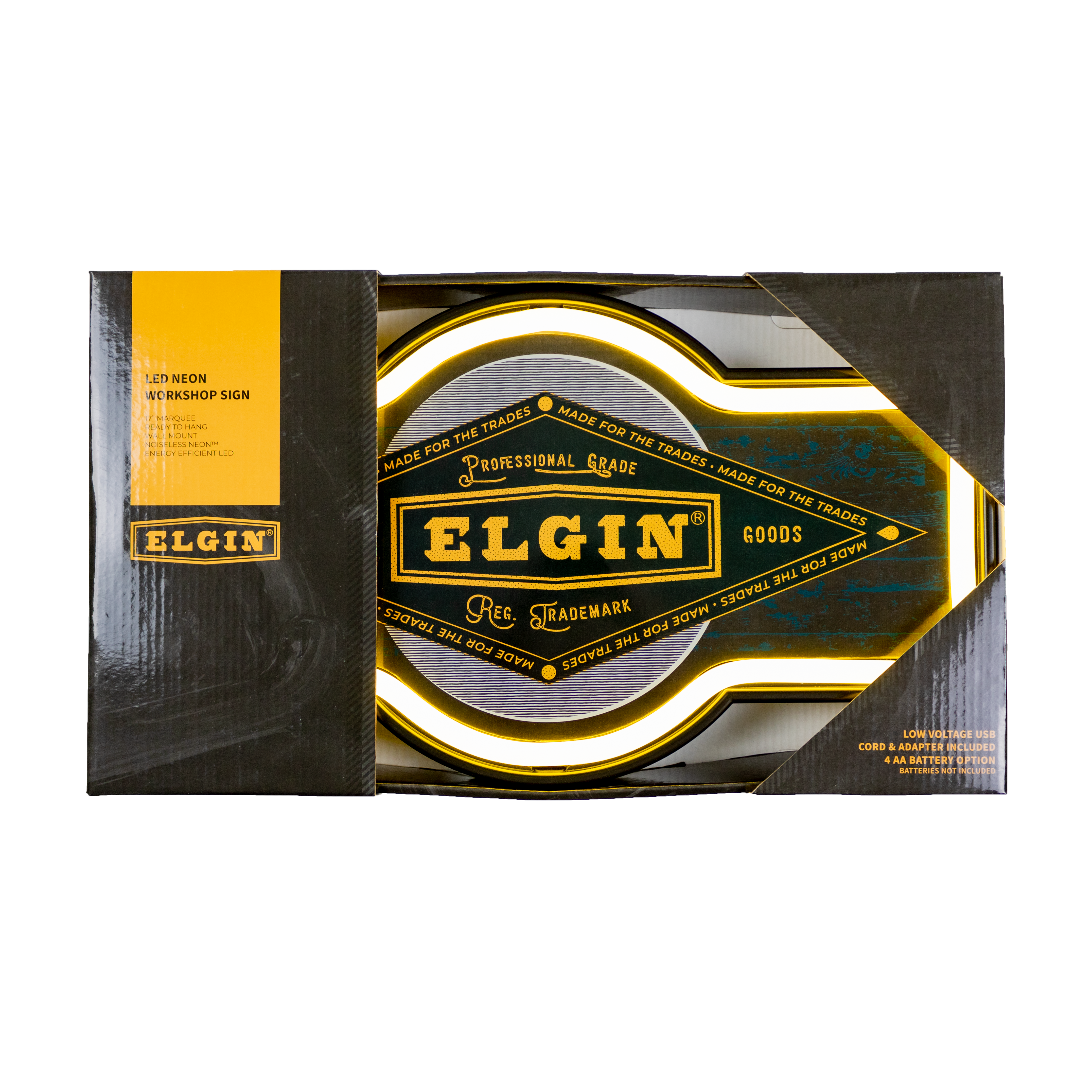 Elgin LED Neon Workshop Sign Elgin® USA