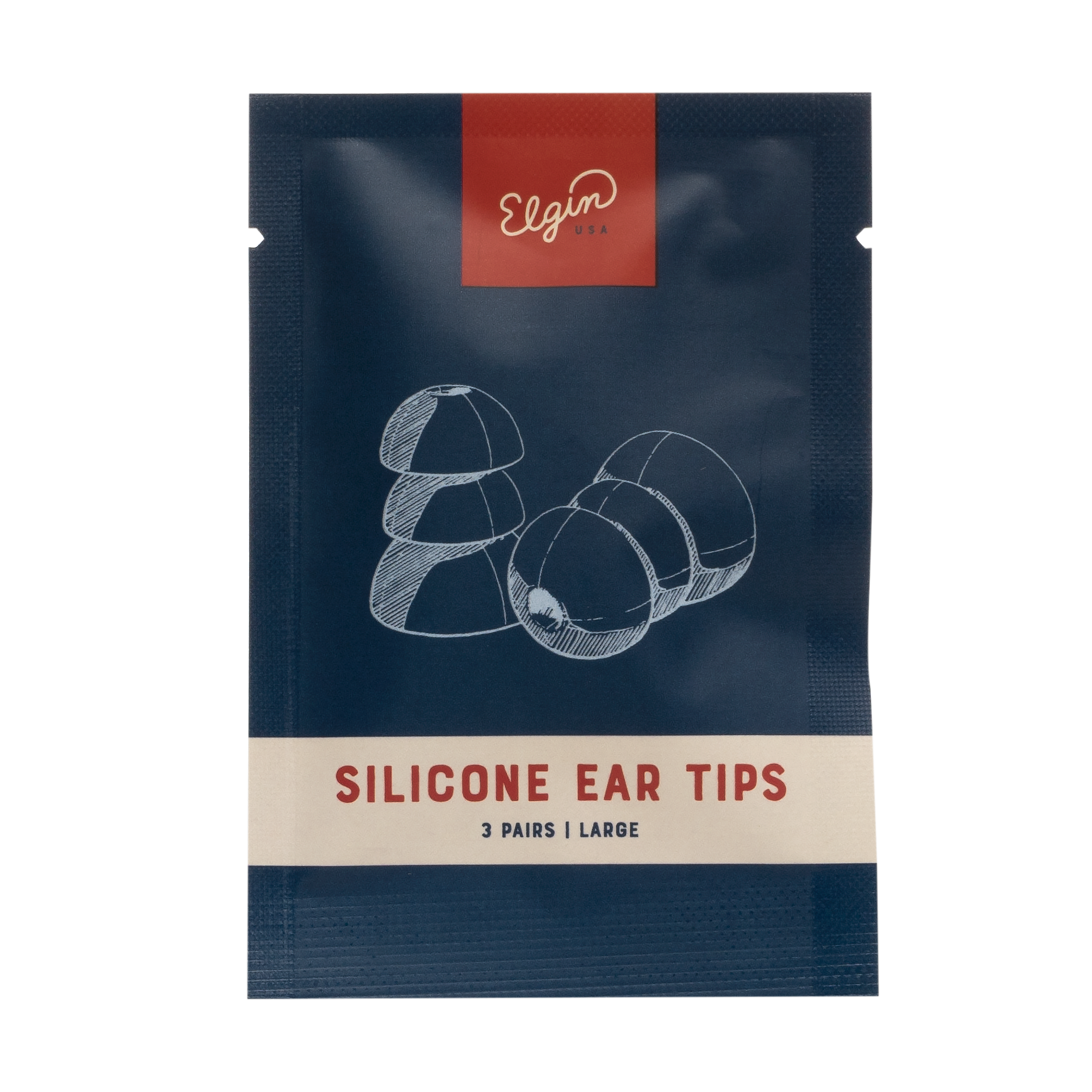 Silicone Replacement Ear Tips Elgin® USA